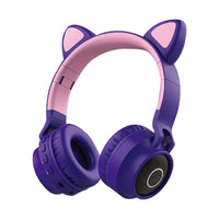 Headworn wireless foldable card insertion earphones