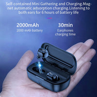 Baseus W01 TWS Bluetooth Earphone Wireless Headphone Bluetooth 5.0 Stereo Bass Wireless earphones With HD Microphone For Phone