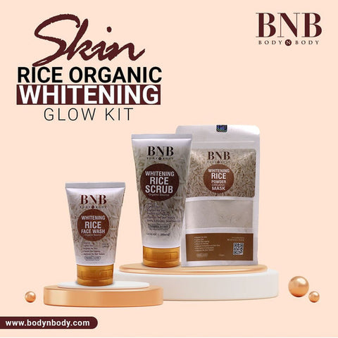 BNB 3 in 1 Rice Extract & Glow Kit