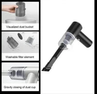 3-in-1 Portable Vacuum Cleaner with Attachments