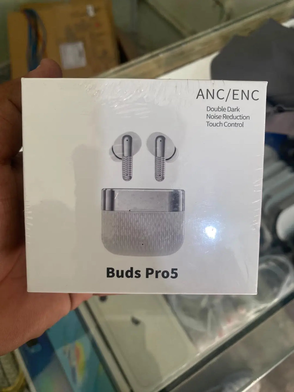 Buds Pro 5 Black – Premium ANC/ENC Wireless Earbuds