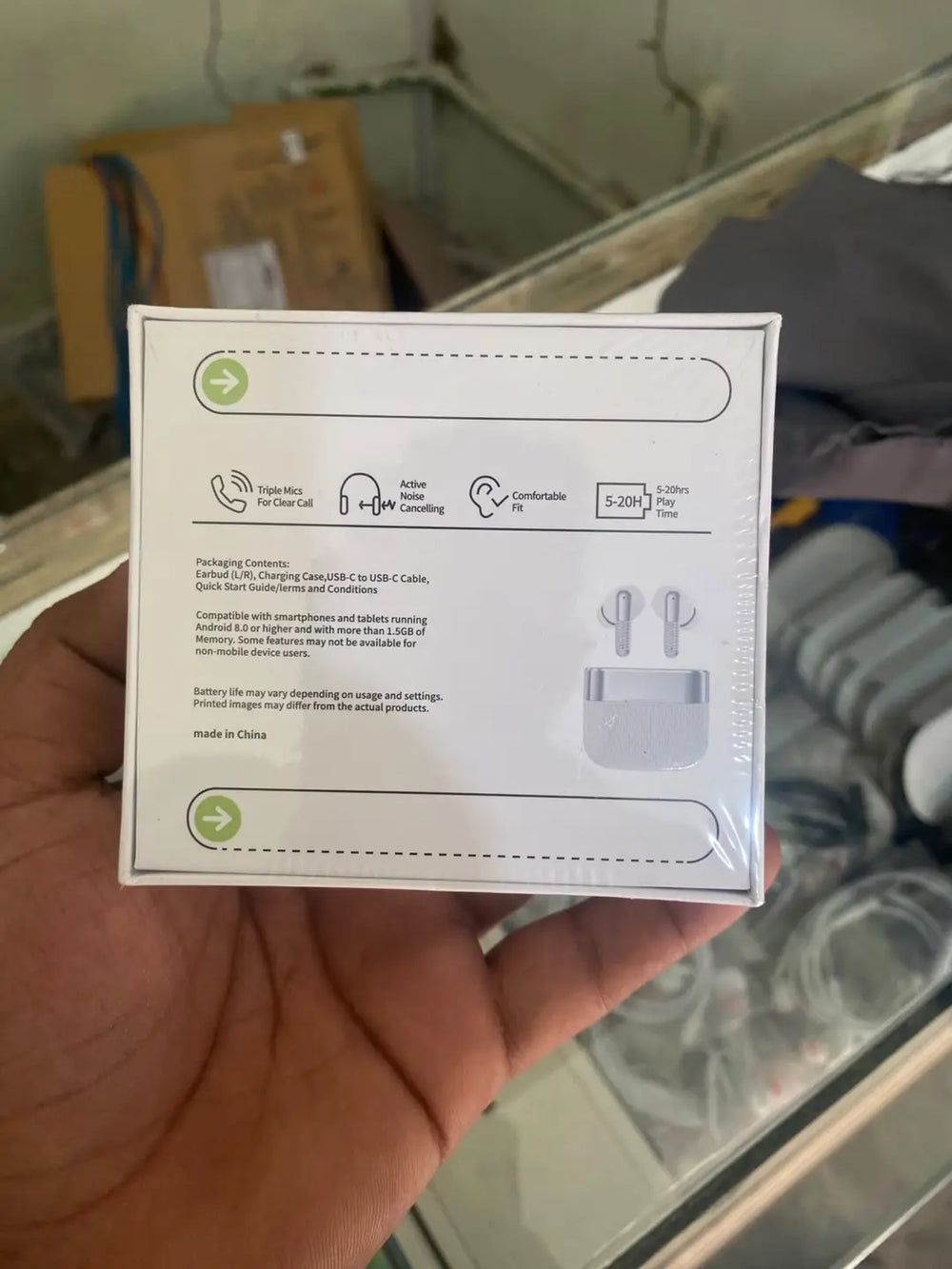 Buds Pro 5 Black – Premium ANC/ENC Wireless Earbuds
