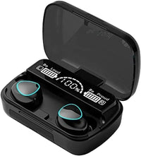 Black Long-Lasting Battery With Fast Charge 10 Earbuds