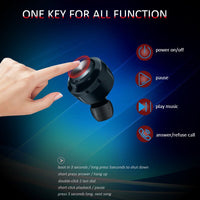 NBL TWS 5.0 Bluetooth Earphone Wireless Headphone IPX4 Waterproof  Stereoe Earbuds Micophone Headest Mini 300mAh Gaming earphone