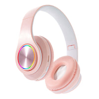 B39 Wireless Headphones  Breathing Light Stable Connection Low Latency Noise Reduction Deep Bass Bluetooth