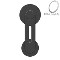 Universal Magnetic Laptop & Tesla Phone Holder – Ultra-Thin Folding Phone Bracket for MacBook Continuity Camera & Car Dashboard