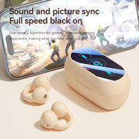 M59 bone conduction clip on high-quality Bluetooth earphones for wireless esports, sports, running, noise reduction, and long battery life