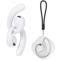 Frosted H8 Bluetooth Earphones with Ultra Long Battery Life OWS Non In Ear External Hanging Wireless Earphones