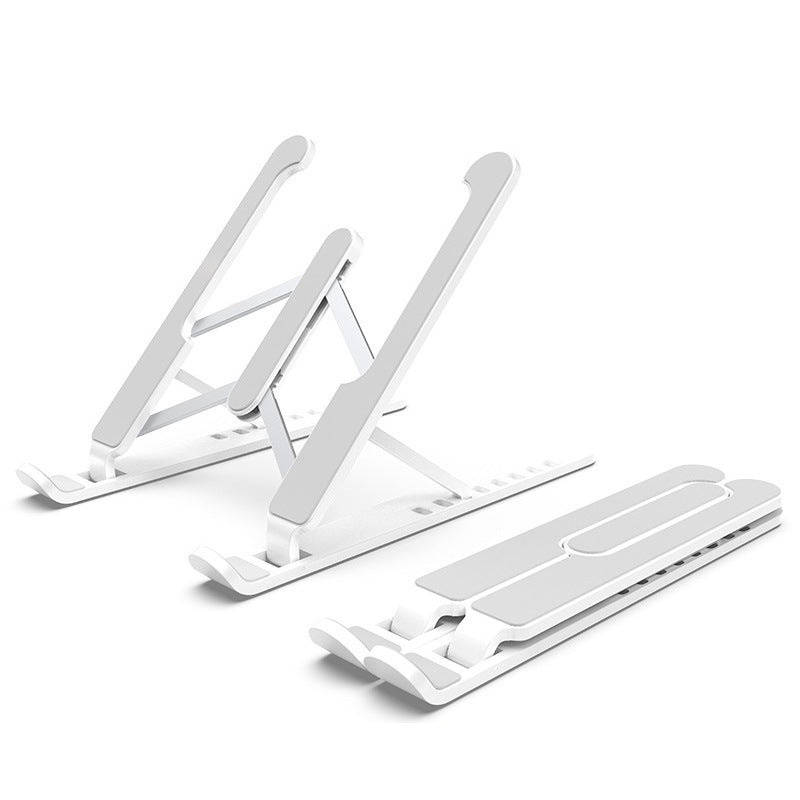 Universal Adjustable Laptop Stand – Foldable Notebook & Tablet Holder for MacBook with Non-Slip Cooling Base Bracket