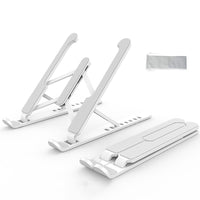 Universal Adjustable Laptop Stand – Foldable Notebook & Tablet Holder for MacBook with Non-Slip Cooling Base Bracket