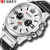 CURREN Mens Watches Top Luxury Brand Waterproof Sport Wrist Watch
