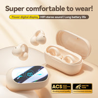 M59 bone conduction clip on high-quality Bluetooth earphones for wireless esports, sports, running, noise reduction, and long battery life