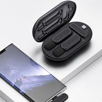 K61 Mini Wireless Lavalier Microphone with Charging Case – Noise Reduction Clip-On Lapel Mic for TikTok, Live Streaming & Video Recording