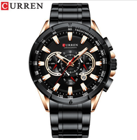 Design Best Sell CURREN Brand 8363 Men Watches Analog Watches Men Wrist Watches Branded