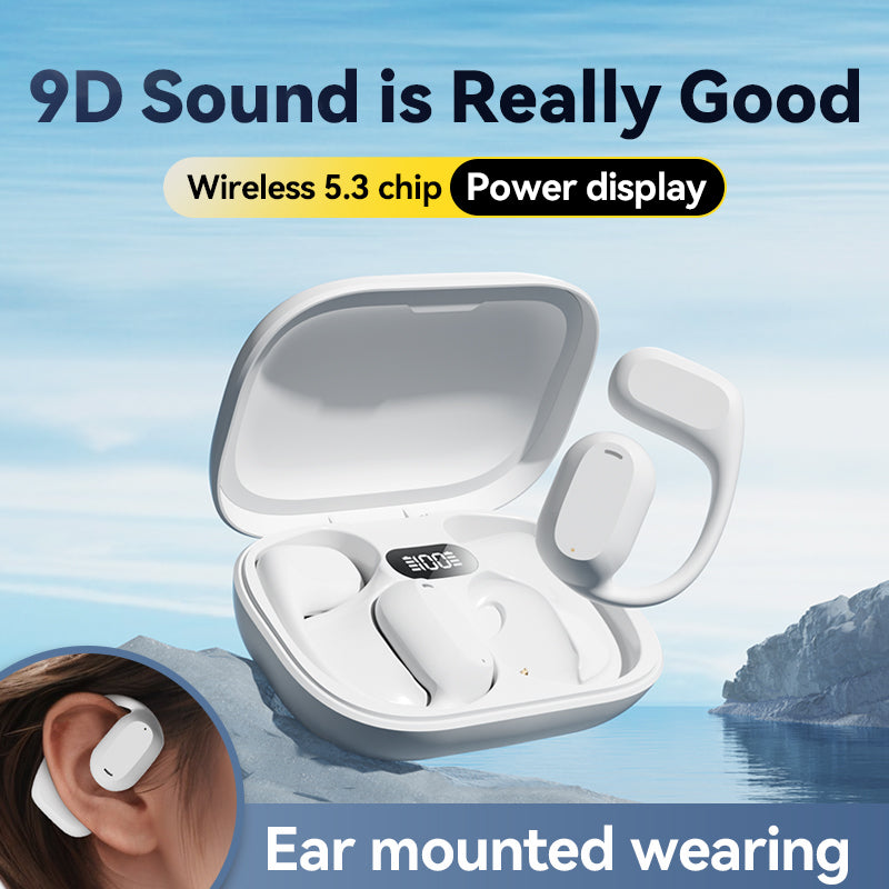 M60OWS Wireless Bluetooth Earphones Hanging Ear Type Non Ear Bone Conduction Sports Running Noise Reduction Earphones