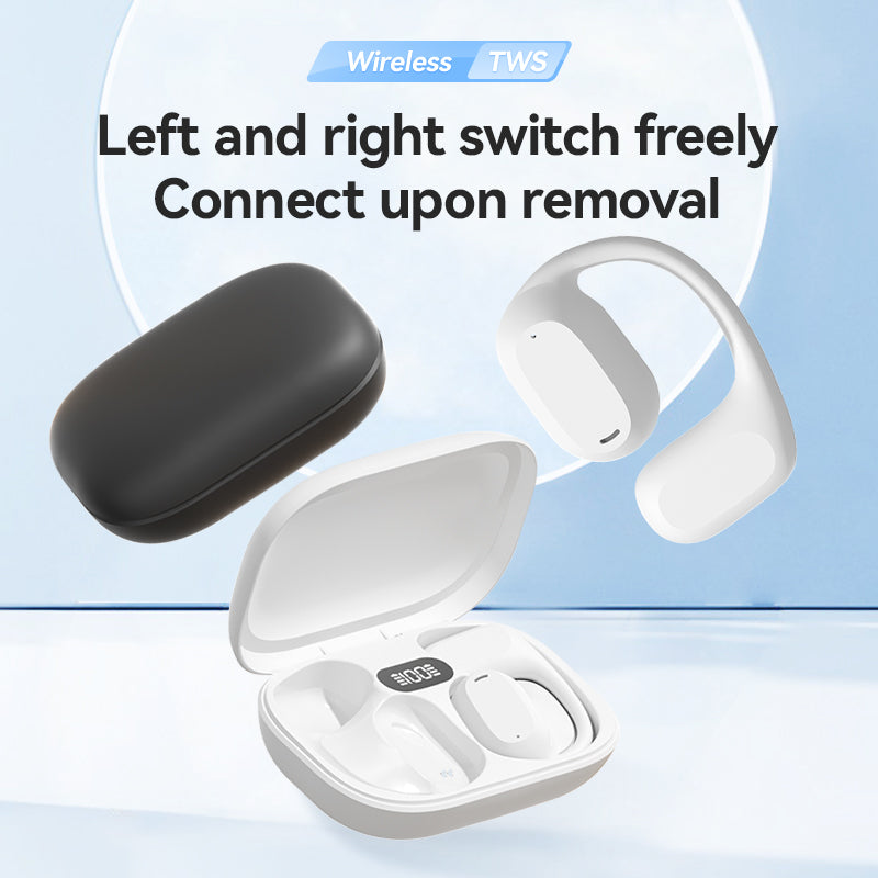 M60OWS Wireless Bluetooth Earphones Hanging Ear Type Non Ear Bone Conduction Sports Running Noise Reduction Earphones