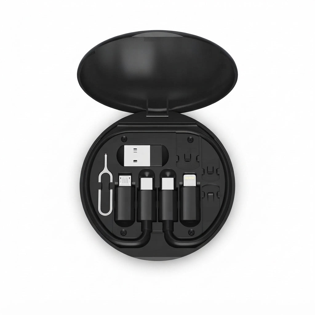 Premium 60W PD Charging Kit Black ABS